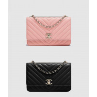 [CHANEL-샤넬]<br>쉐브론 트렌디CC WOC A80982