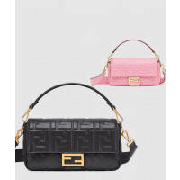 [FENDI-펜디]<br>바게트백 미듐 8BR600