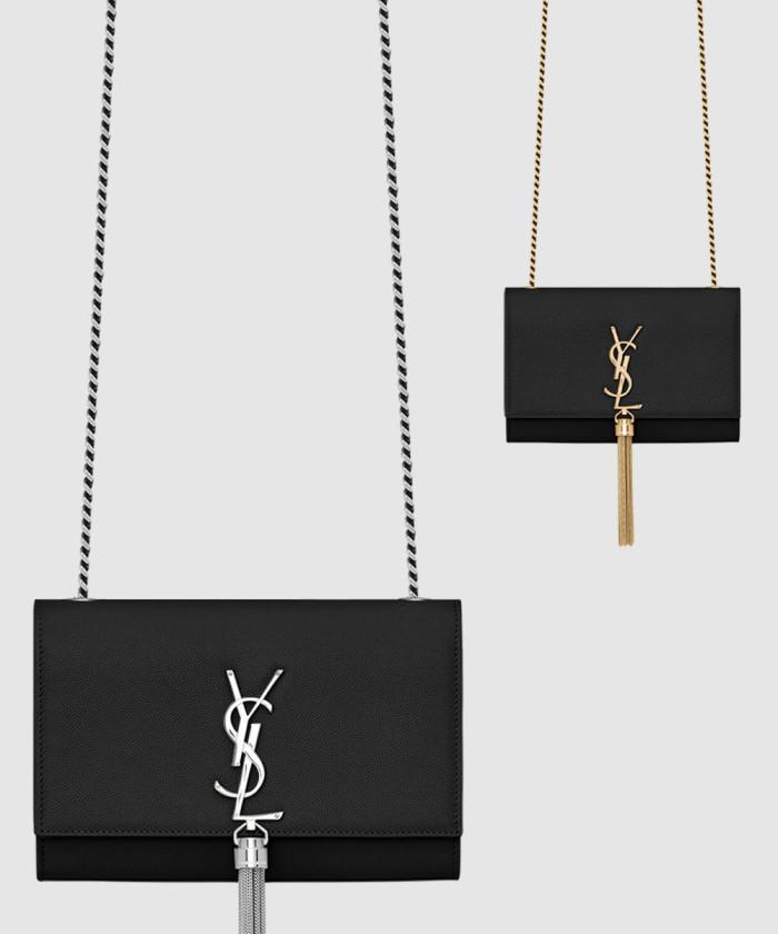 [SAINT LAURENT-생로랑]<br>케이트백 테슬 스몰 474366