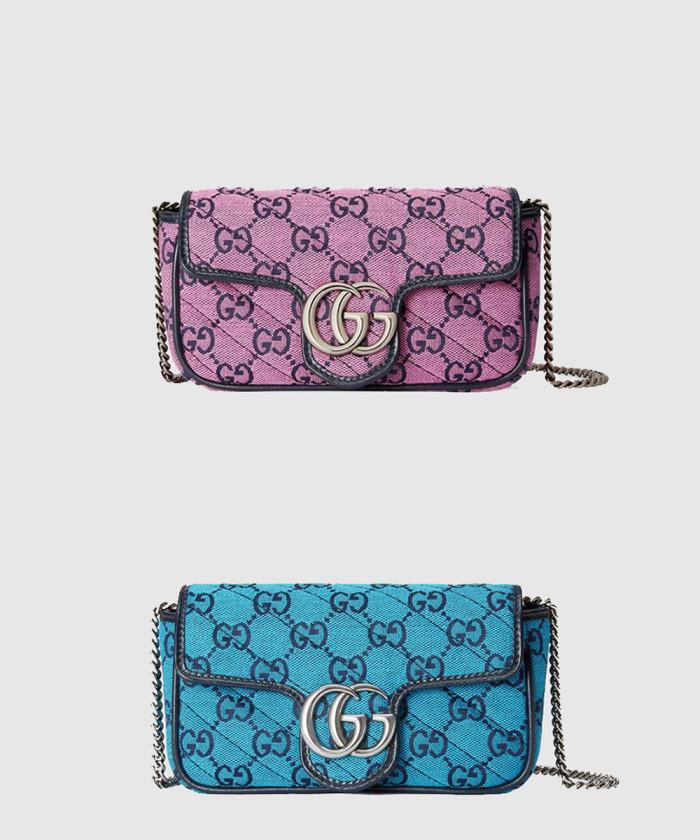 [GUCCI-구찌]<br>GG 마몽 멀티컬러 수퍼 미니백 476433