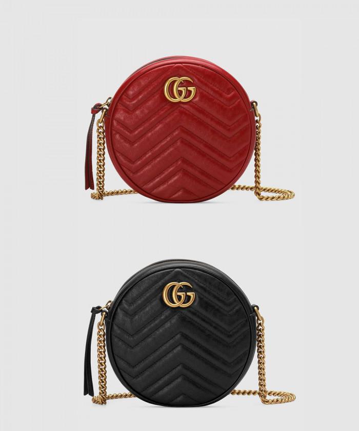 [GUCCI-구찌]<br>GG 마몽 미니 라운드백 550154