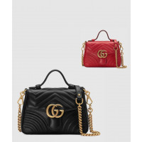 [GUCCI-구찌]<br>GG 마몽 미니 탑핸들백 547260