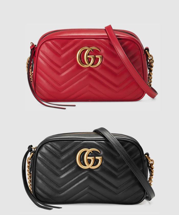 [GUCCI-구찌]<br>GG 마몽 스몰 숄더백 447632