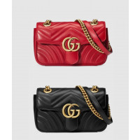 [GUCCI-구찌]<br>GG 마몽 마틀라세 미니백 446744