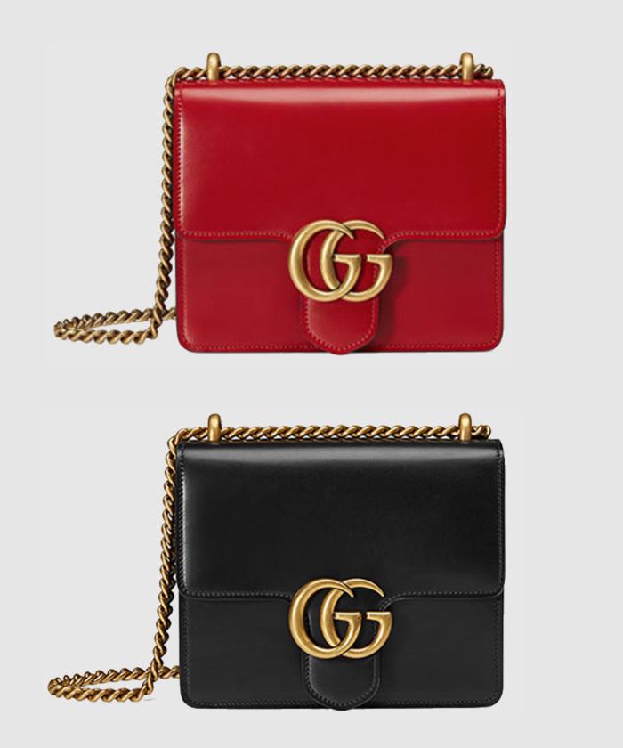 [GUCCI-구찌]<br>GG 마몽 스퀘어백 431384