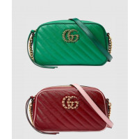 [GUCCI-구찌]<br>GG 마몽 스몰 숄더백 447632