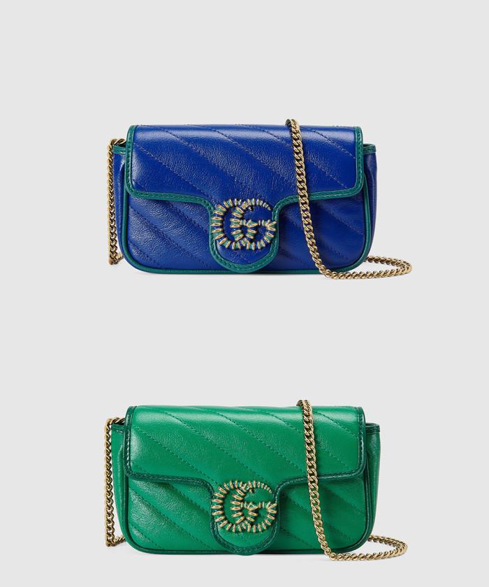 [GUCCI-구찌]<br>GG 마몽 수퍼 미니백 574969