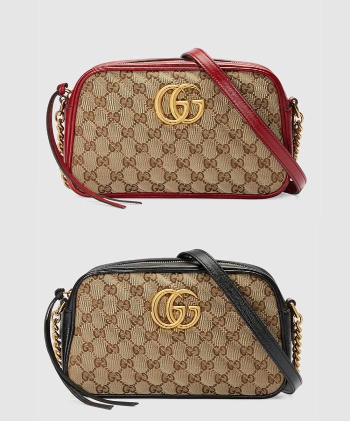 [GUCCI-구찌]<br>GG 마몽 스몰 숄더백 447632