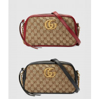 [GUCCI-구찌]<br>GG 마몽 스몰 숄더백 447632