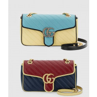 [GUCCI-구찌]<br>GG 마몽 스몰 숄더백 443497