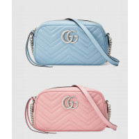 [GUCCI-구찌]<br>GG 마몽 스몰 숄더백 447632