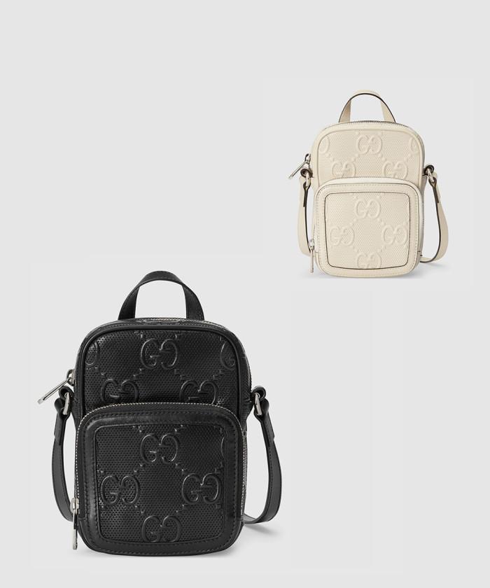 [GUCCI-구찌]<br>GG 엠보스 미니백 658553