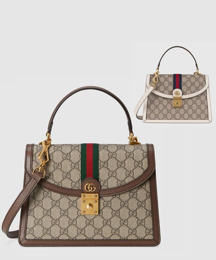 [GUCCI-구찌]<br>오피디아 GG 스몰 탑핸들백 651055