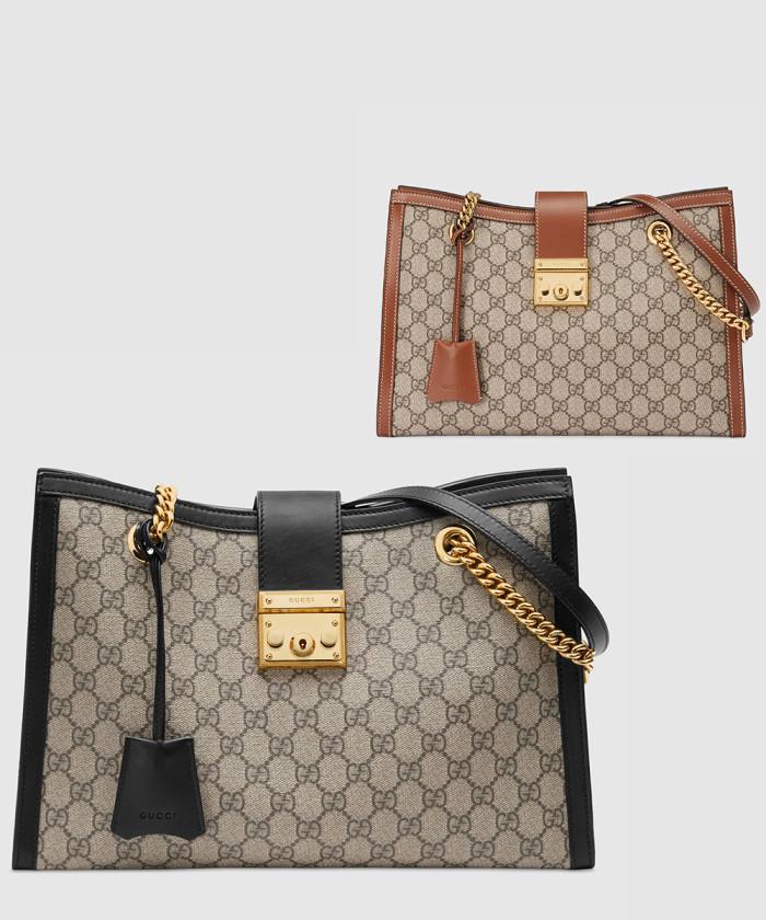 [GUCCI-구찌]<br>패드락 미듐 GG 숄더백 479197