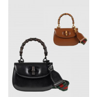 [GUCCI-구찌]<br>뱀부 스몰 탑핸들백 675797