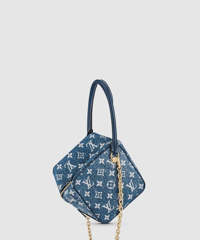 [LOUIS VUITTON-루이비통]<br>데님 스퀘어백 M59611