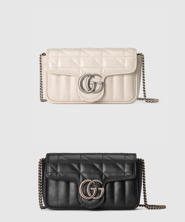 [GUCCI-구찌]<br>GG 마몽 수퍼 미니백 476433