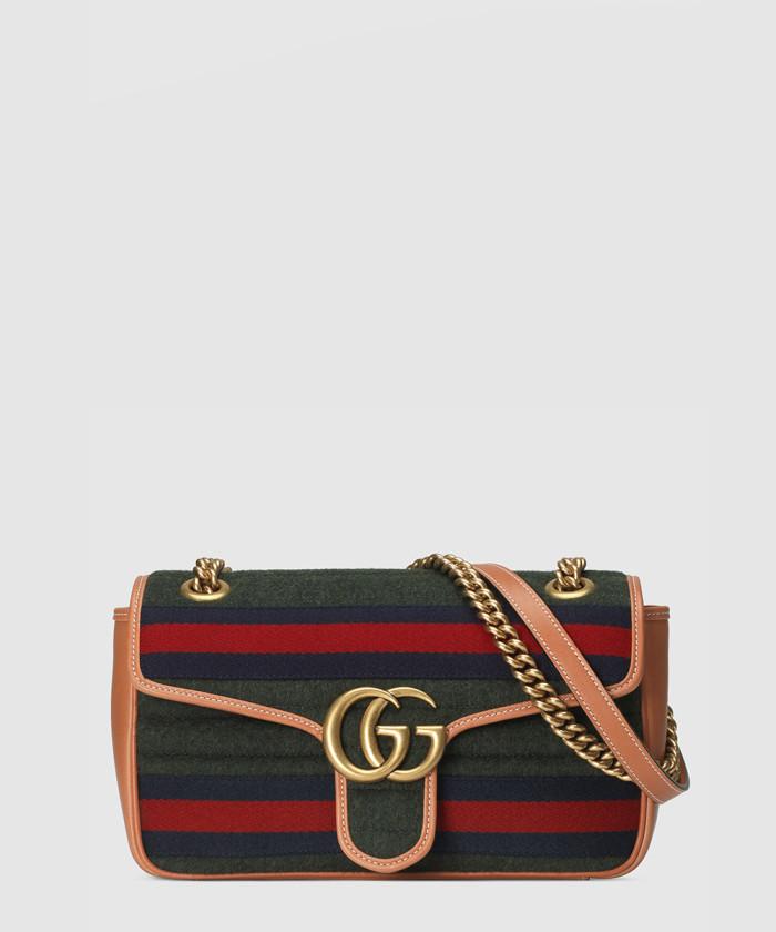 [GUCCI-구찌]<br>GG 마몽 스몰 숄더백 443497