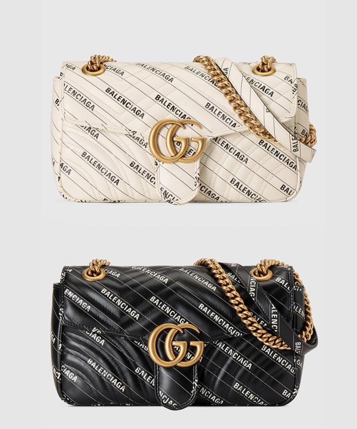 [GUCCI-구찌]<br>GG 마몽 스몰 숄더백 443497