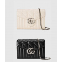 [GUCCI-구찌]<br>GG 마몽 마틀라세 WOC 474575