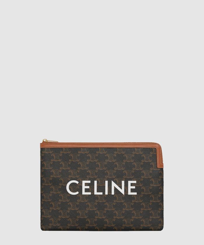 [CELINE-셀린느]<br>트리오페 클러치 10D672