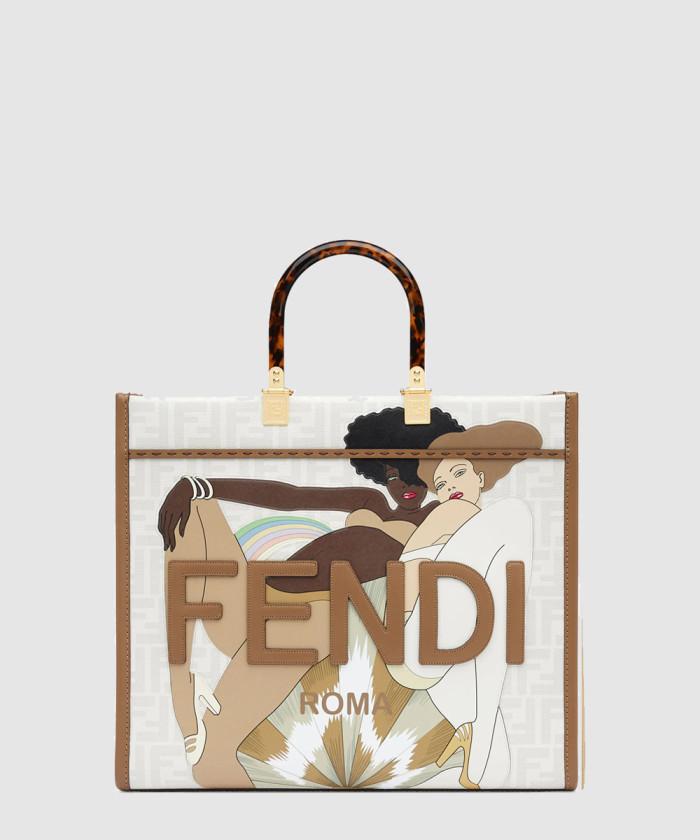 [FENDI-펜디]<br>선샤인 쇼퍼백 미듐 8BH386