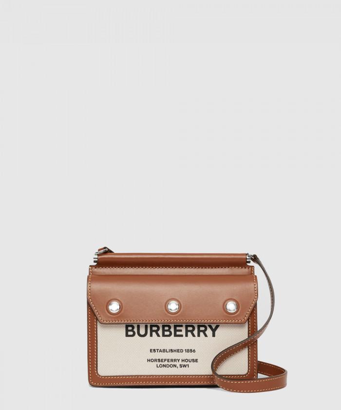 [BURBERRY-버버리]<br>호스페리 타이틀백 미니 80146111