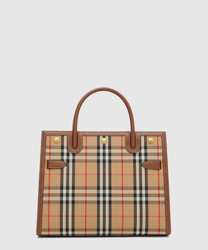 [BURBERRY-버버리]<br>빈티지 체크 타이틀백 미니 80252671