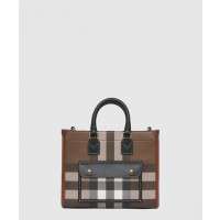 [BURBERRY-버버리]<br>체크 프레야 토트백 미니 80543091