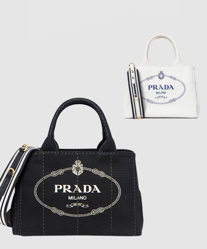 [PRADA-프라다]<br>카나파 스몰 토트백 1BG439