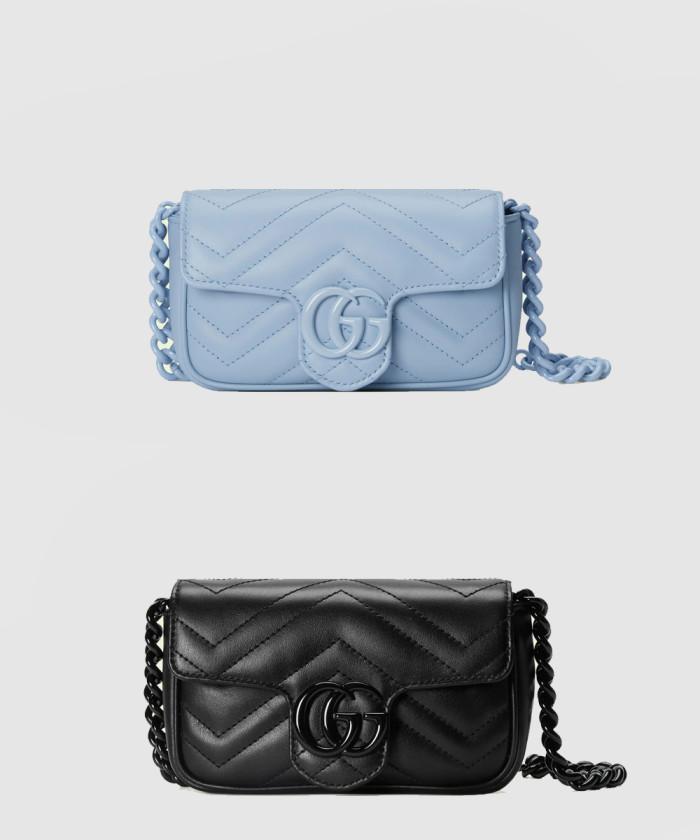 [GUCCI-구찌]<br>GG 마몽 벨트백 699757