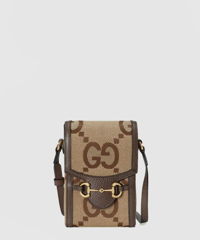 [GUCCI-구찌]<br>홀스빗 1955 점보 GG 미니백 625615