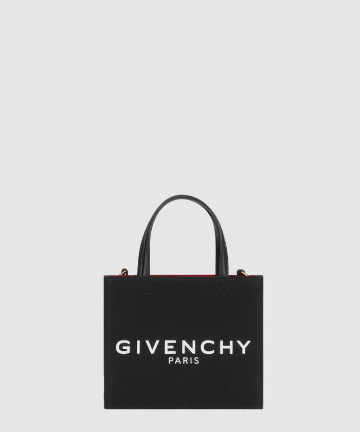 [GIVENCHY-지방시]<br>캔버스 미니 G 토트백