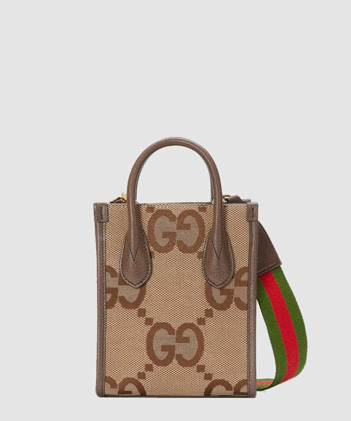 [GUCCI-구짜]<br>점보 GG 미니 토트백 699406