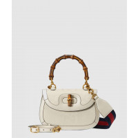 [GUCCI-구찌]<br>뱀부 점보 GG 스몰 탑핸들백 675797