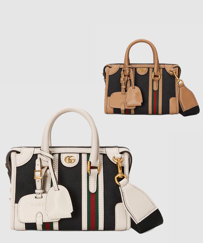 [GUCCI-구찌]<br>미니 캔버스 탑핸들백 715771