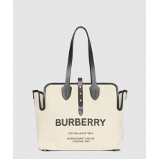 [BURBERRY-버버리]<br>소프트 캔버스 벨트 토트백 80103411