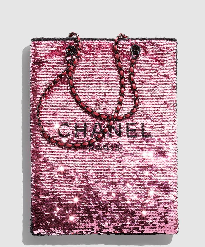 [CHANEL-샤넬]<br>쇼핑백 AS4856