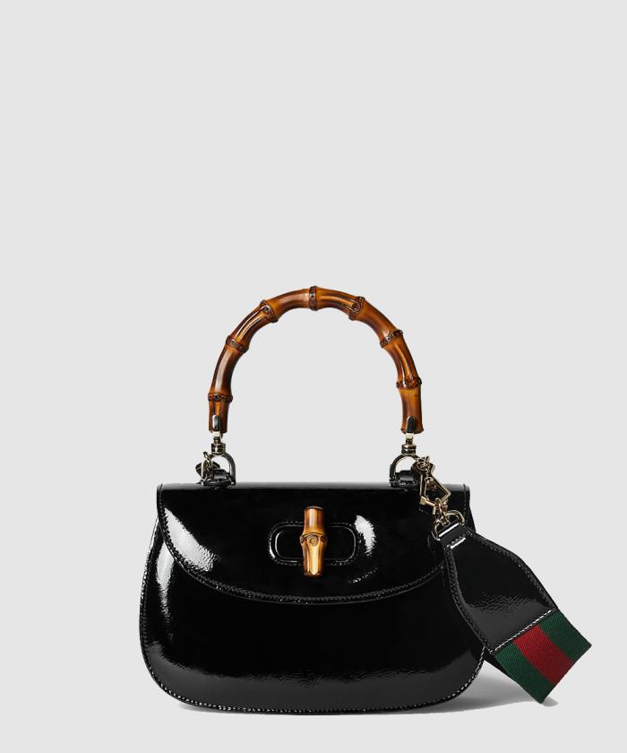 [GUCCI-구찌]<br>뱀부 스몰 탑핸들백 675797