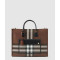 [BURBERRY-버버리]<br>미디엄 프레야 토트 80696601