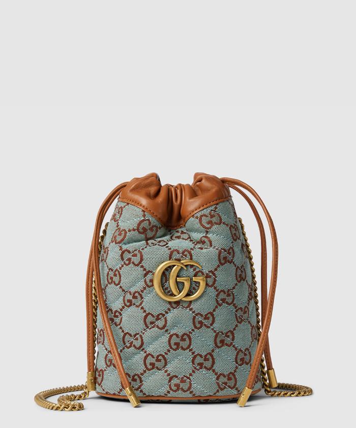 [GUCCI-구찌]<br>GG 수퍼 미니 버킷백 783175