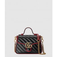 [GUCCI-구찌]<br>GG 마몽 미니 탑핸들백 583571