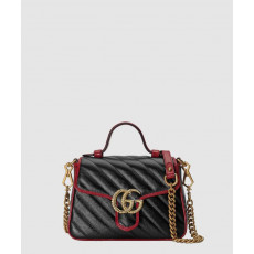 [GUCCI-구찌]<br>GG 마몽 미니 탑핸들백 583571