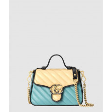 [GUCCI-구찌]<br>GG 마몽 미니 탑핸들백 583571