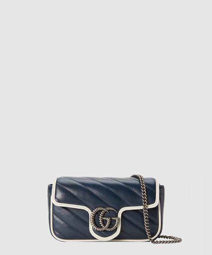 [GUCCI-구찌]<br>GG 마몽 수퍼 미니백 574969