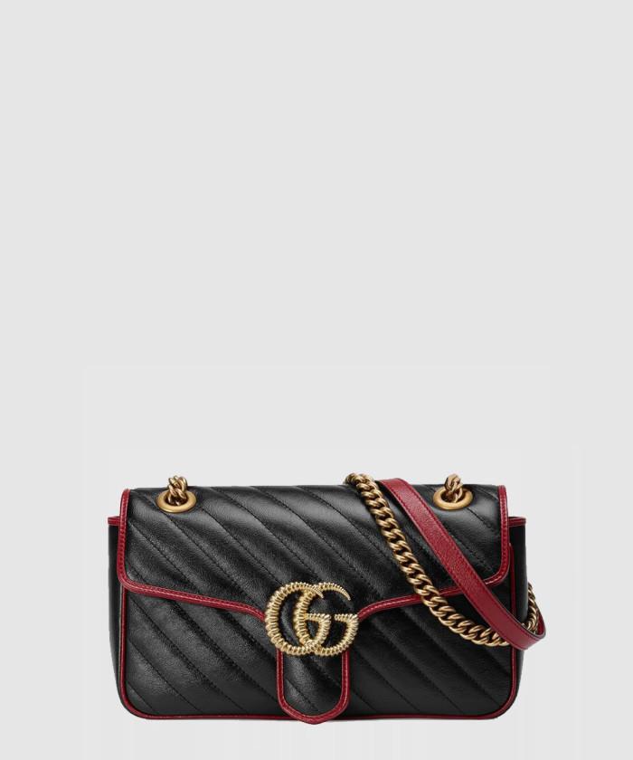 [GUCCI-구찌]<br>GG 마몽 스몰 숄더백 443497