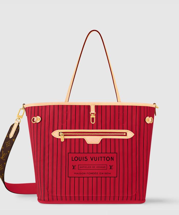 [LOUIS VUITTON-루이비통]<br>네버풀 반둘리에 인사이드 아웃 MM M12096