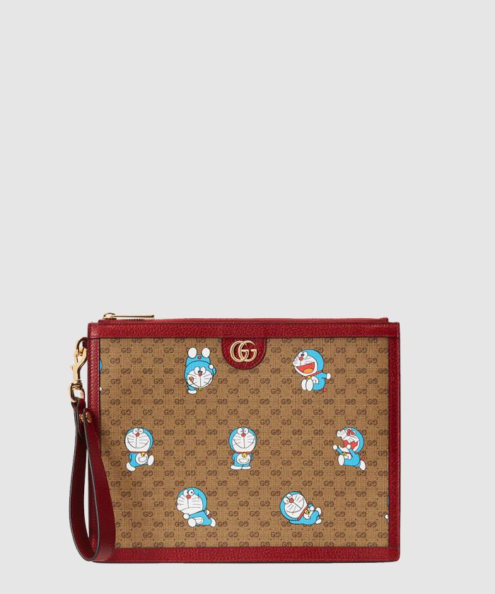 [GUCCI-구찌]<br>GG 슈프림 캔버스 클러치 647804