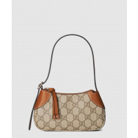 [GUCCI-구찌]<br>GG 엠블럼 수퍼 미니 숄더백 820696