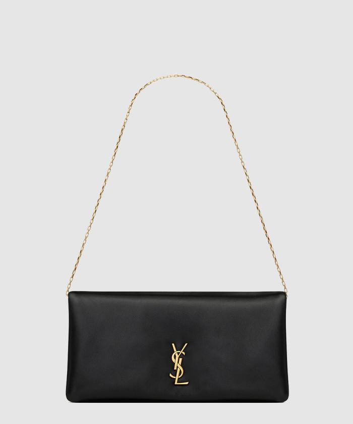 [SAINT LAURENT-생로랑]<br>램스킨 소재의 CALYPSO 미니백 801712